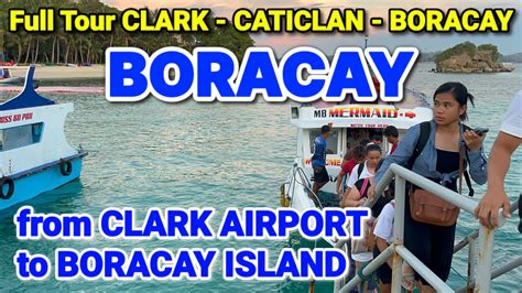 Cheap flights from Clark International to Caticlan (Boracay).